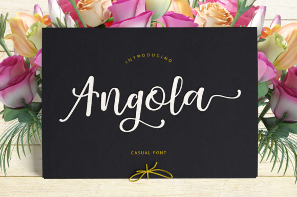 Angola: A Script Font That Elevates Your Brand