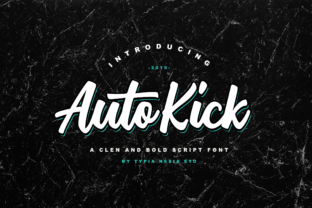 Auto Kick: A Script Font That Adds Personality to Campaigns