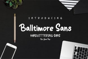 Balltimore: A Versatile Sans Serif for Editorial Design
