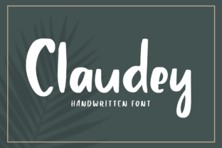 Claudey: A Handwritten Font for Dynamic Web Design