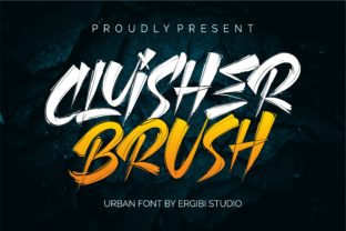 Cluisher Brush: A Versatile Font for Editorial Design