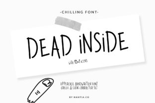 Dead Inside: A Playful Font for Digital Design