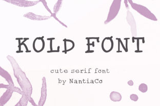 Kold: A Serif Handwritten Font for Modern Digital Campaigns