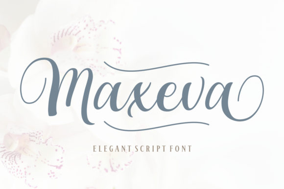 Maxeva: A Script Font That Elevates Digital Branding