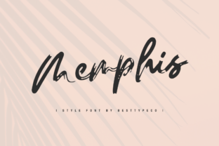 Memphis: A Font That Breathes Life into Your Handmade Creations