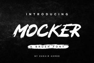 Mocker: A Bold Font That Elevates Your Brand
