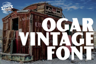 Ogar: A Bold Display Font for Eye-Catching Marketing