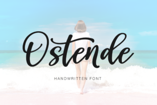 Ostende: A Script Font That Elevates Digital Branding