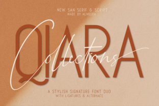 Qiara Duo: A Modern Font Pair for Digital Design