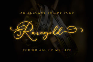 Raregold: A Playful Handwritten Font for Standout Branding