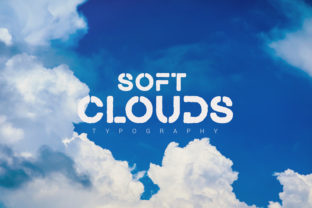 Soft Clouds: A Delicate Display Font for Editorial Design