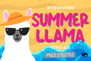 Summer Llama: A Font That Adds Warmth and Personality to Digital Design