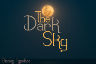 The Dark Sky Font: Elevating Your Digital Design with Mystery and Impact