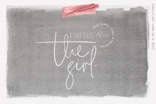 The Girl Duo: A Script Font for Digital Branding