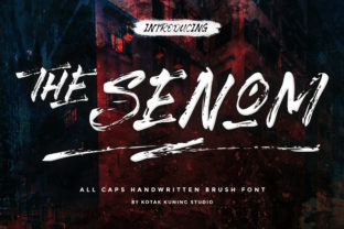 The Senom: A Font That Speaks in Handwritten Charm