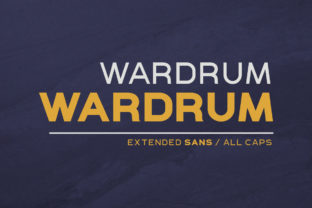 Wardrum: A Bold Sans Serif for Modern Campaigns
