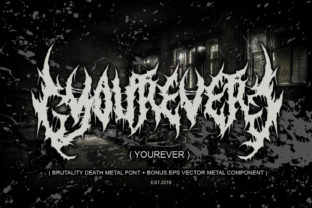 Yourever Font: A Bold Choice for Crafters and Designers